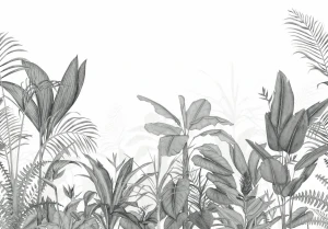 Mural tropikalny ogród Casadeco 202339511V M Eden Topical Wonderwalls 3