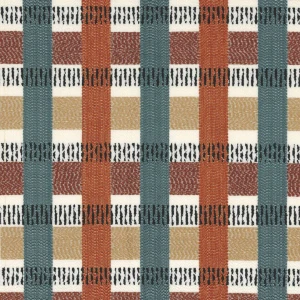 Tkanina zewnętrzna w kratkę Casamance 91880391 Santana Madere