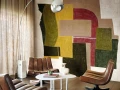Mural abstrakcyjny geometryczny Elitis VP 1019 01 Terres Lointaines Sangpi