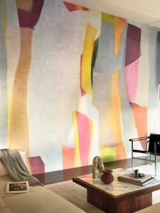Mural abstrakcyjny Elitis VP 1025 01 Aspirations Fusionnelles Sangpi