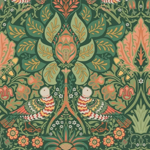 Tapeta botaniczna Graham & Brown Dove & Rose 140480 William Morris At Home Volume II