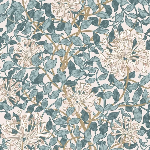 Tapeta roślinna Graham & Brown Honeysuckle 140483 William Morris At Home Volume II