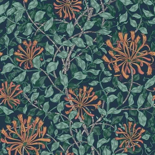 Tapeta roślinna Graham & Brown Honeysuckle 140484 William Morris At Home Volume II