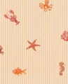 Tapeta paski i morskie stworzenia Eijffinger 363171 Tiny Treasures