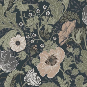 Tapeta kwiaty maku Midbec 44103 Anemone Gronhaga