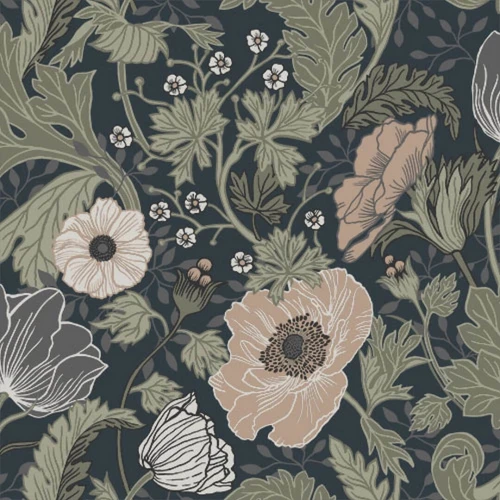 Tapeta kwiaty maku Midbec 44103 Anemone Gronhaga