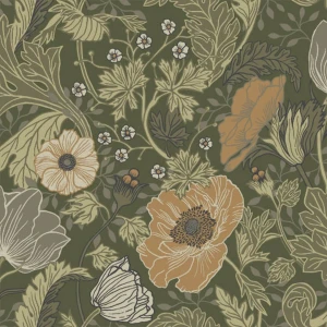 Tapeta kwiaty maku Midbec 44104 Anemone Gronhaga