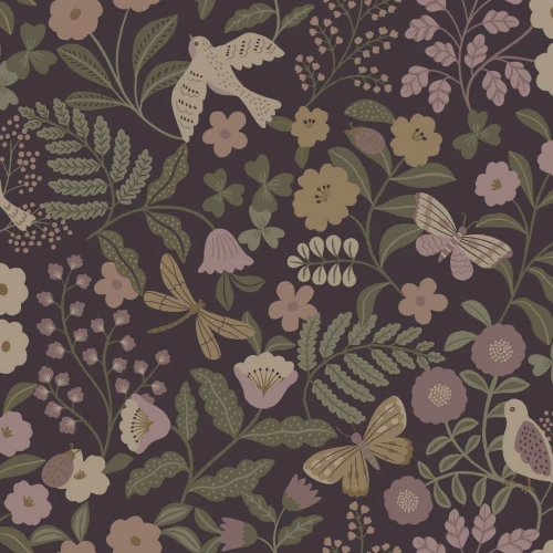 Tapeta botaniczna Esta 139871 Pom Pom Pie