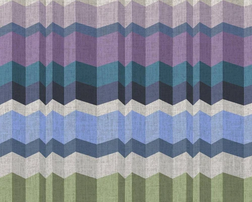 Tapeta zygzaki z efektem 3D Jannelli & Volpi 10690 Waves Missoni Home 06