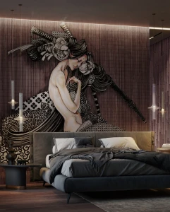 Fototapeta kobieca sylwetka Wonderwall Miko 35093106