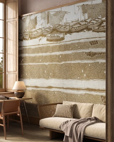 Fototapeta pejzaż portowy Wonderwall Orea 35065902
