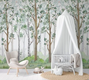 ! PROMO ! Mural las drzewa Marburg 45869 Kids Walls Little Adventures - na stanie 3 szt.
