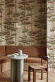 Fototapeta sosny Rebel Walls R21301 Highland Pines Brown Sophisticated Luxe