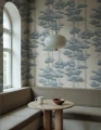 Fototapeta sosny Rebel Walls R21302 Highland Pines Sky Sophisticated Luxe