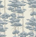Fototapeta sosny Rebel Walls R21302 Highland Pines Sky Sophisticated Luxe