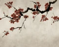 Fototapeta gałęzie kwitnącej wiśni Rebel Walls R21315 Blush of Spring Sophisticated Luxe