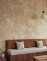 Fototapeta azjatyckie chmury Rebel Walls R21322 Kumo Yellow Sophisticated Luxe