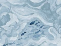 Fototapeta ryby w spokojnych wodach Rebel Walls R21326 Silent Stream Light Blue Sophisticated Luxe