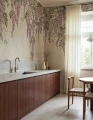 Fototapeta kwiaty glicynii spływające kaskadami Rebel Walls R21982 Whistpers Wisteria Pirple Sophisticated Luxe