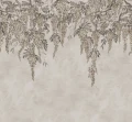 Fototapeta kwiaty glicynii spływające kaskadami Rebel Walls R21984 Whispers Wisteria Gray Sophisticated Luxe