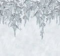 Fototapeta kwiaty glicynii spływające kaskadami Rebel Walls R21985 Whispers Wisteria Blue Sophisticated Luxe