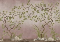 Fototapeta sceneria ogrodowa Rebel Walls R21990 Forest of Dreams Pink Sophisticated Luxe