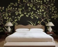 Fototapeta sceneria ogrodowa Rebel Walls R21992 Forest of Dreams Black Sophisticated Luxe