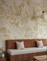 Fototapeta krajobraz inspirowany Azją Rebel Walls R22009 Ink Horizon Beige Sophisticated Luxe