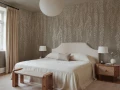 Fototapeta zwisające liście bambusa Rebel Walls R22011 Whispers of Bamboo Gray Sophisticated Luxe