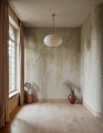 Fototapeta zwisające liście bambusa Rebel Walls R22014 Whispers of Bamboo Beige Sophisticated Luxe