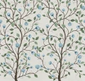 Fototapeta kwitnące pnącza Rebel Walls R21653 Silent Bloom Beige Botanical Gardens