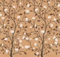 Fototapeta kwitnące pnącza Rebel Walls R21654 Silent Bloom Peach Botanical Gardens
