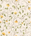 Fototapeta wijące się gałęzie i kwiaty Rebel Walls R21664 Soft Vines Yellow Botanical Gardens