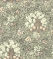 Fototapeta z bujnym listowiem i kwiatami Rebel Walls R21674 Flower Tree Light Green Botanical Gardens