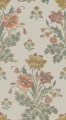 Fototapeta kwiaty vintage Rebel Walls R21681 Meadow Bouquet Beige Botanical Gardens