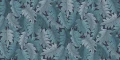 Fototapeta liście Rebel Walls R21686 Swirling Fern Blue Botanical Gardens