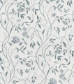 Fototapeta kwiatowe pnącza Rebel Walls R22063 Peony Bloom Blue Botanical Gardens