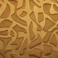 Tapeta tekstylna 3D geometryczna welurowa Casamance 77670101 Erosion