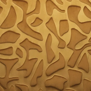 Tapeta tekstylna 3D geometryczna welurowa Casamance 77670101 Erosion