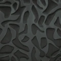 Tapeta tekstylna 3D geometryczna welurowa Casamance 77670503 Erosion