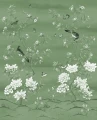 Fototapeta botaniczna Rebel Walls R21719 Garden of Harmony Green Diane Hill