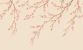 Fototapeta kwitnące gałązki Rebel Walls R21727 Spring Breeze Peach Diane Hill