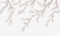 Fototapeta kwitnące gałązki Rebel Walls R21729 Spring Breeze Pink Diane Hill