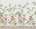 Fototapeta egzotyczny ogród Rebel Walls R21731 Eastern Bloom White Diane Hill