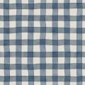 Fototapeta kratka Rebel Walls R21586 Gingham Blue Hot Pops