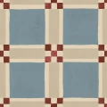 Fototapeta geometryczna Rebel Walls R21593 Bold Grid Light Blue Hot Pops