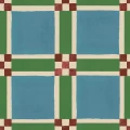 Fototapeta geometryczna Rebel Walls R21594 Bold Grid Green Hot Pops