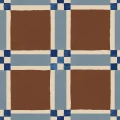 Fototapeta geometryczna Rebel Walls R21596 Bold Grid Brown Hot Pops