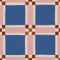Fototapeta geometryczna Rebel Walls R21597 Bold Grid Blue Hot Pops
