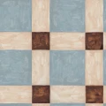 Fototapeta geometryczna - kwadraty Rebel Walls R21600 Artisan Square Blue Hot Pops